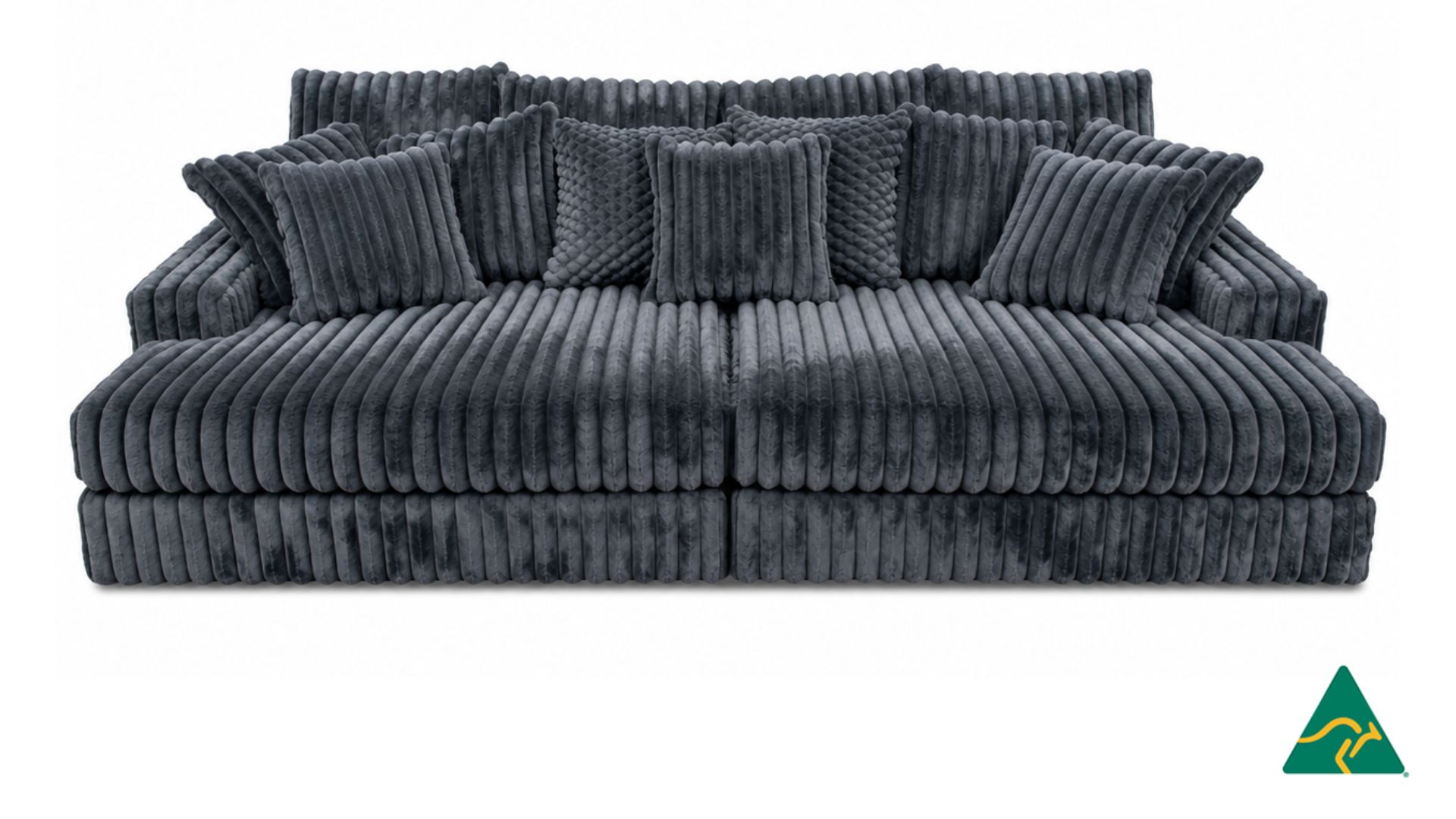 CUSTOM Australian Manufactured DAYDREAM DOUBLE Chaise Sofa Lounge, Theatre Room, Multimedia Room and Gaming Rooms, Made to measure in Sydney Australia.