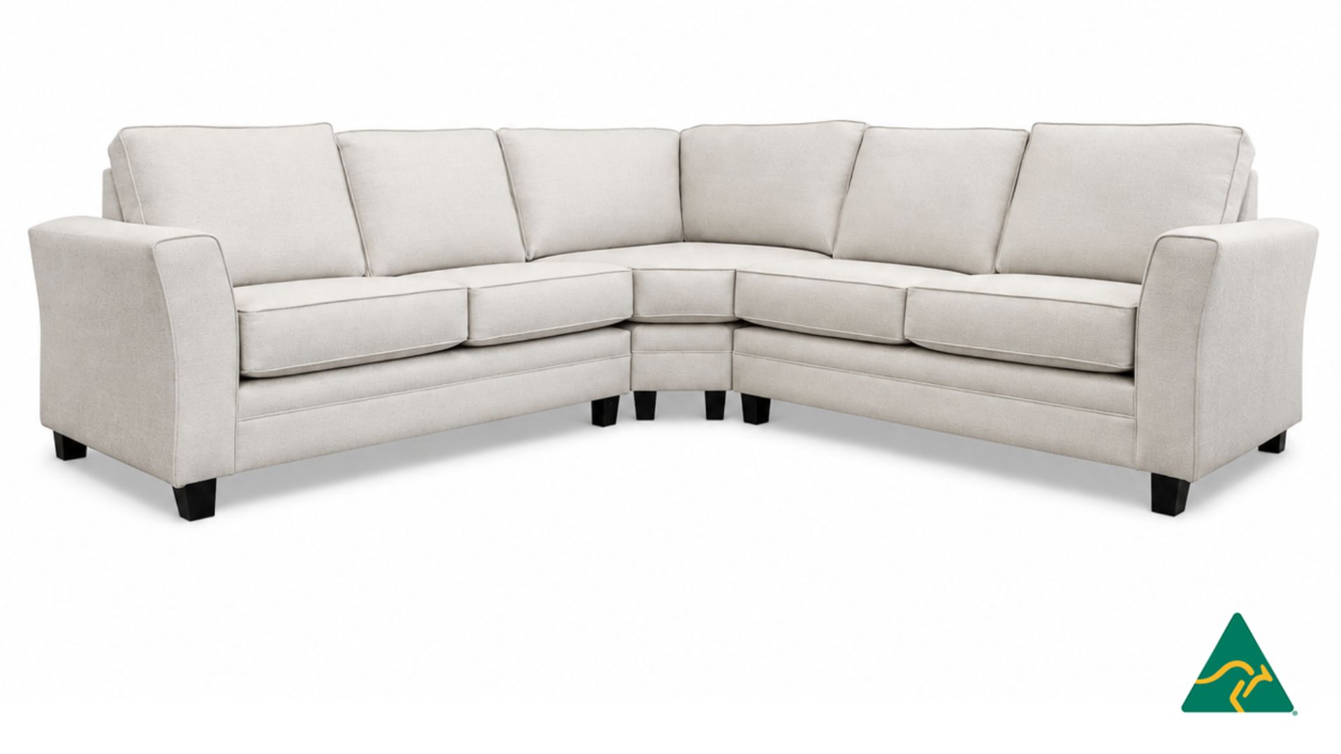 Custom Australian Manufactured ABBOTSBURY Corner Modular Sofa Lounge, Made to Measure in Sydney Australia.