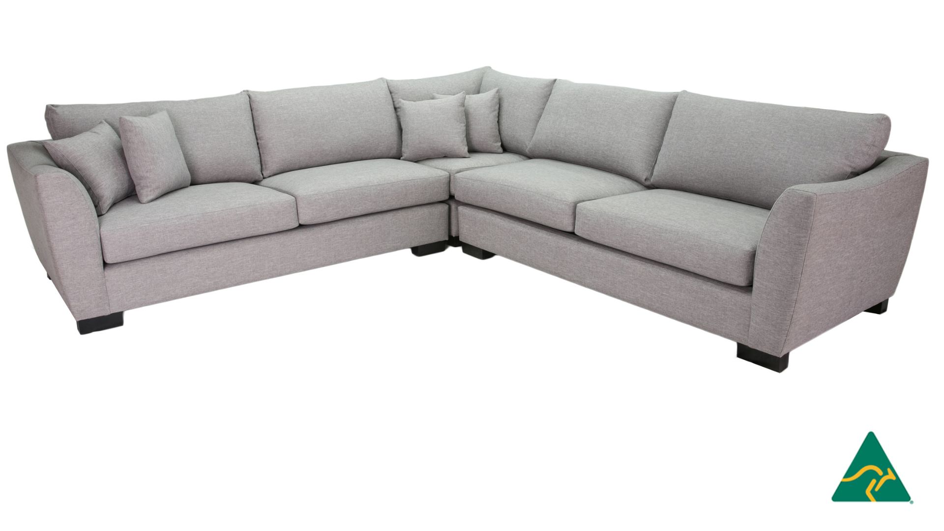 Custom Australian Manufactured ALBERT Corner Modular Sofa Lounge, Made to Order in Sydney Australia.