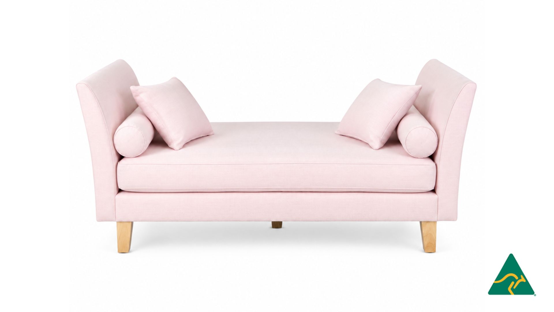 Australian Manufactured EXPRESSO bed end bench chair ottoman in fabric. Available in genuine leather, made to order in sydney australia.