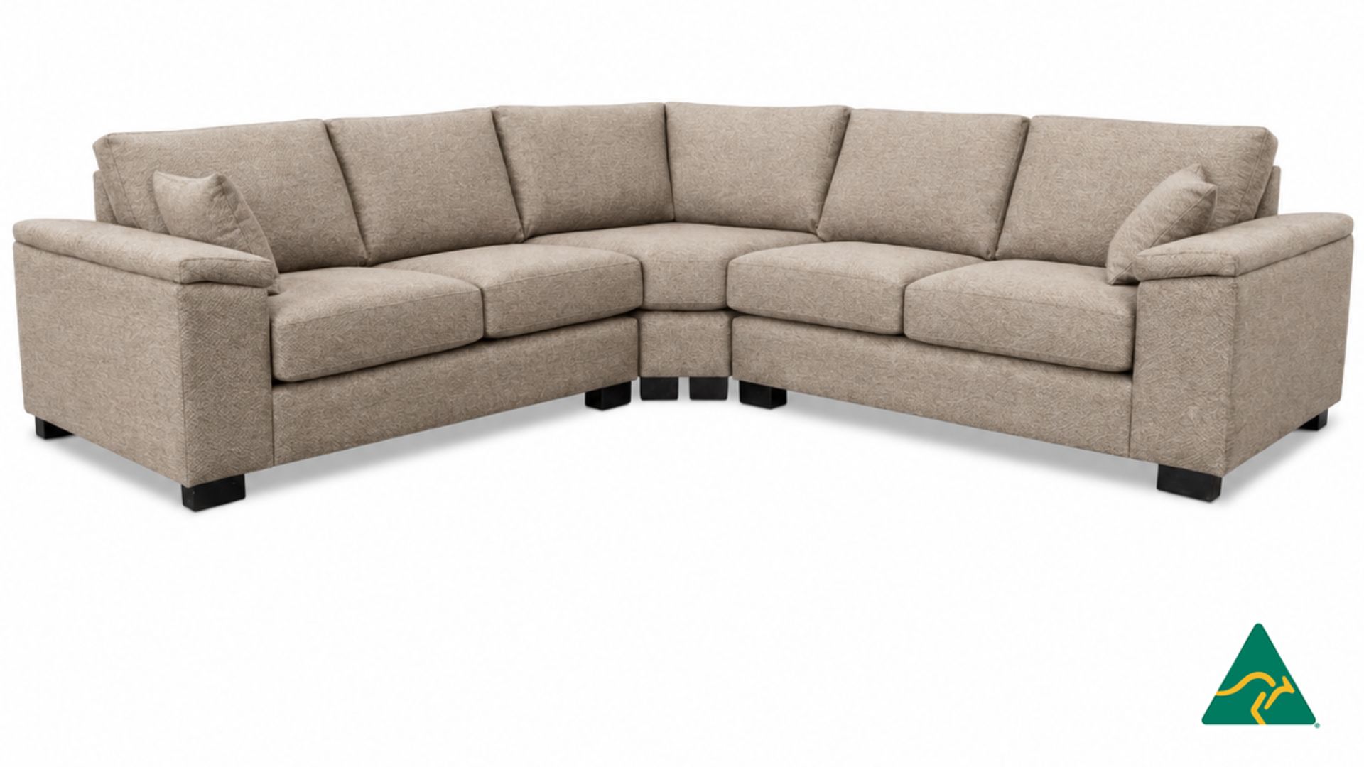 Custom Australian Manufactured CARLTON Corner Modular Sofa Lounge, Made to Measure in Sydney Australia.