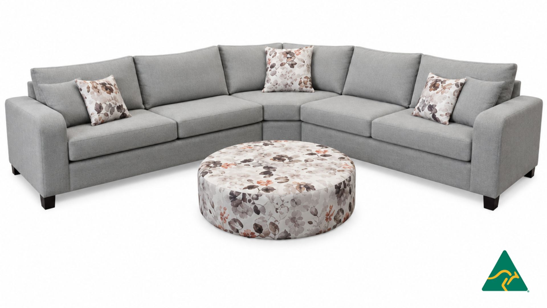 Custom Australian Manufactured OXFORD Corner Modular Sofa Lounge, Made to Measure in Sydney Australia.
