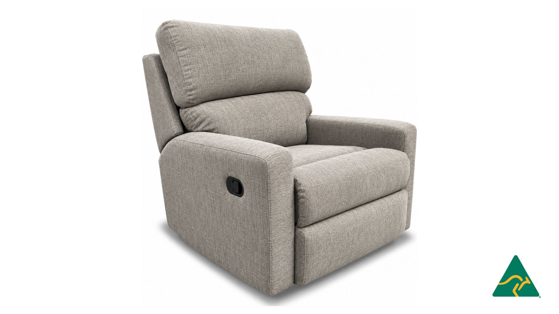 CUSTOM Australian Manufactured Fabric Strathfield Recliner Sofa Lounge, Made to Measure in Sydney Australia.
