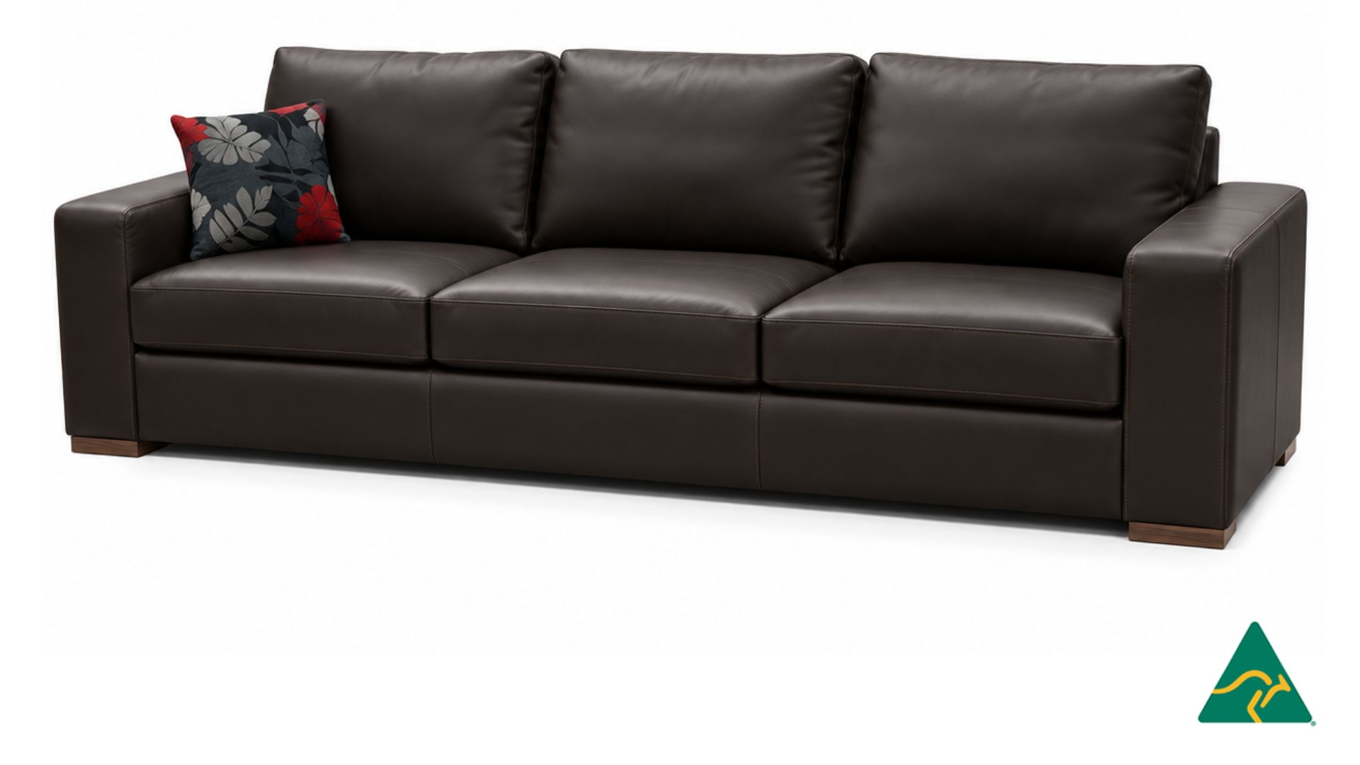 CUSTOM Australian Manufactured ZENITH Genuine Leather Sofa Lounge, Made to Measure in Sydney Australia.