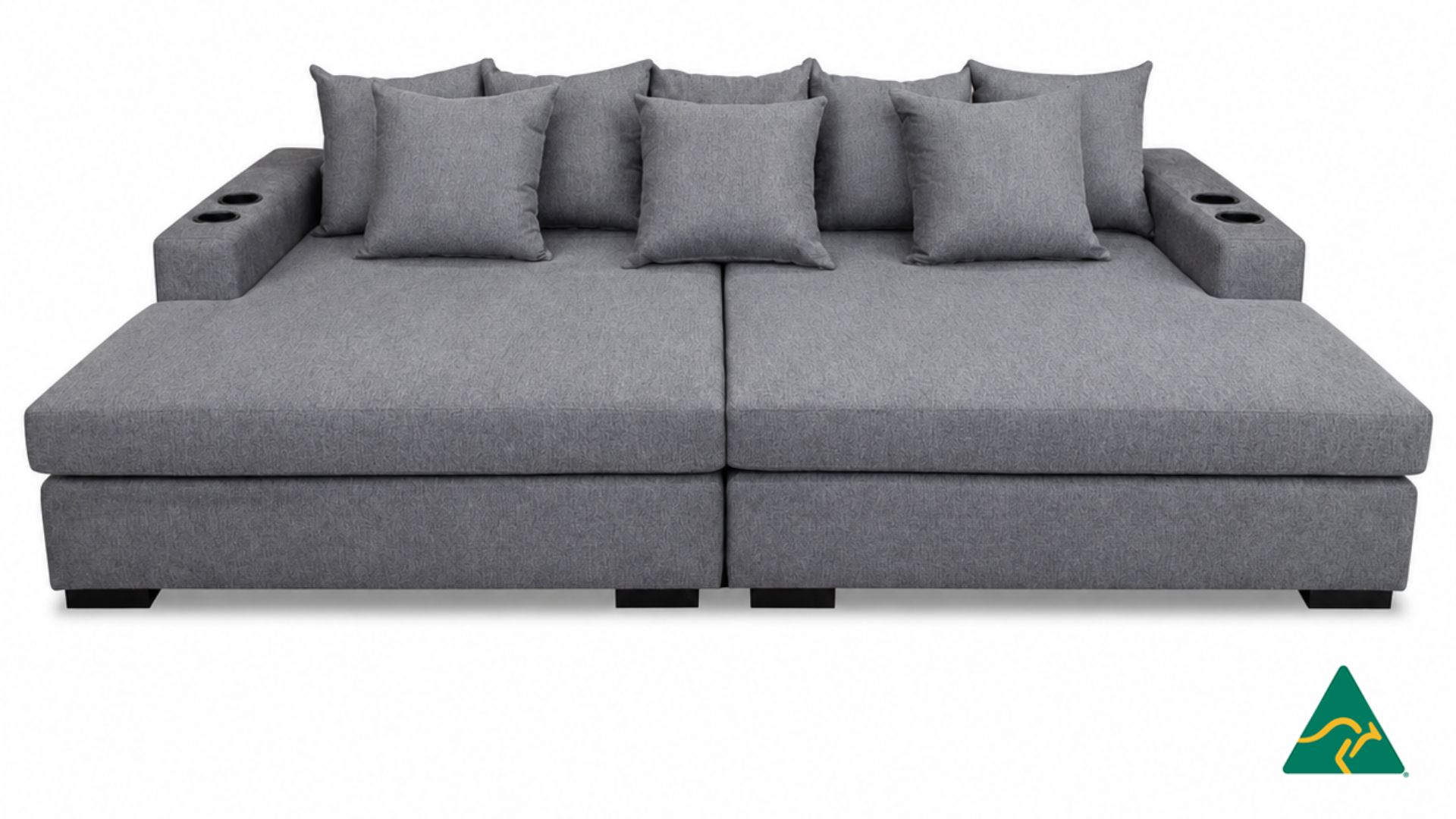 Australian Manufactured THEATRE DOUBLE Chaise Sofa Lounge, Made to Measure in Sydney Australia.