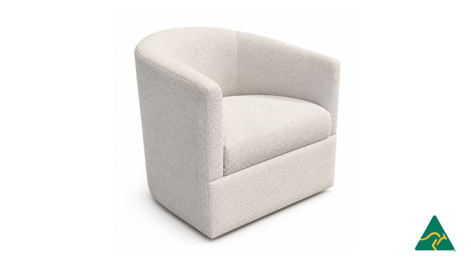 CUSTOM Australian Manufactured PARIS Swivel Armchair, Available in Genuine Leather or Fabric of Choice. Made in Sydney Australia.