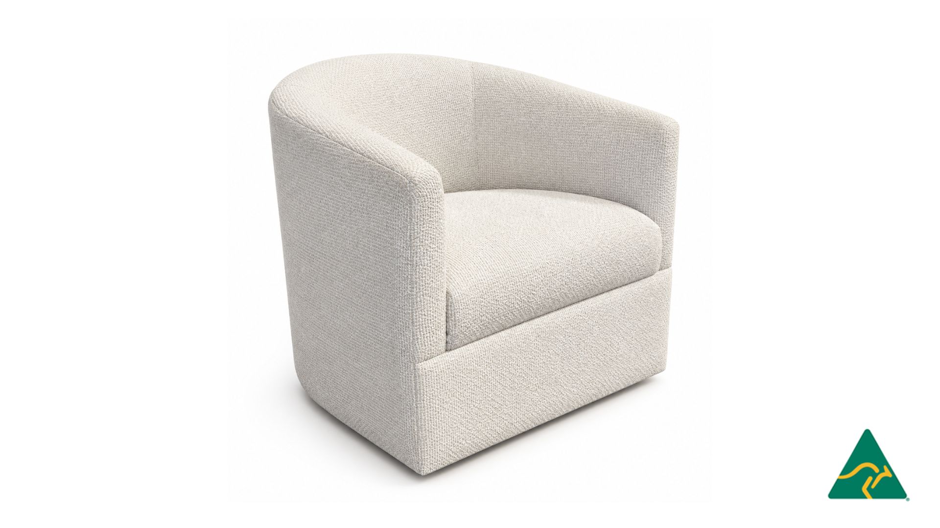 CUSTOM Australian Manufactured PARIS Swivel Armchair, Available in Genuine Leather or Fabric of Choice. Made in Sydney Australia.