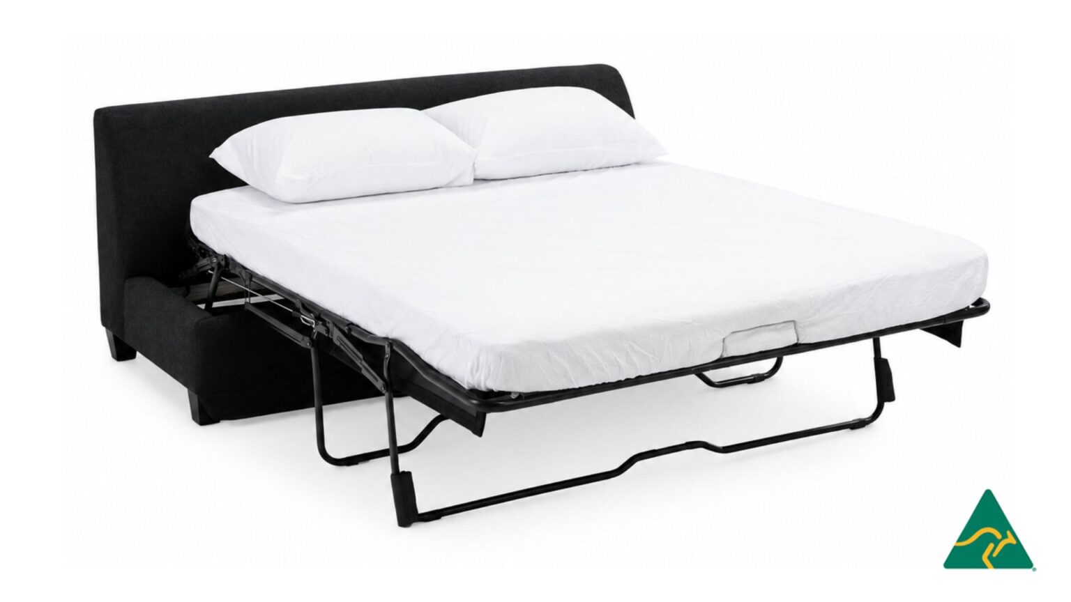 Custom Australian Manufactured CHICAGO Armless Design 2.5 Seater Double Sofa Bed Lounge, Made to Measure in Sydney Australia.