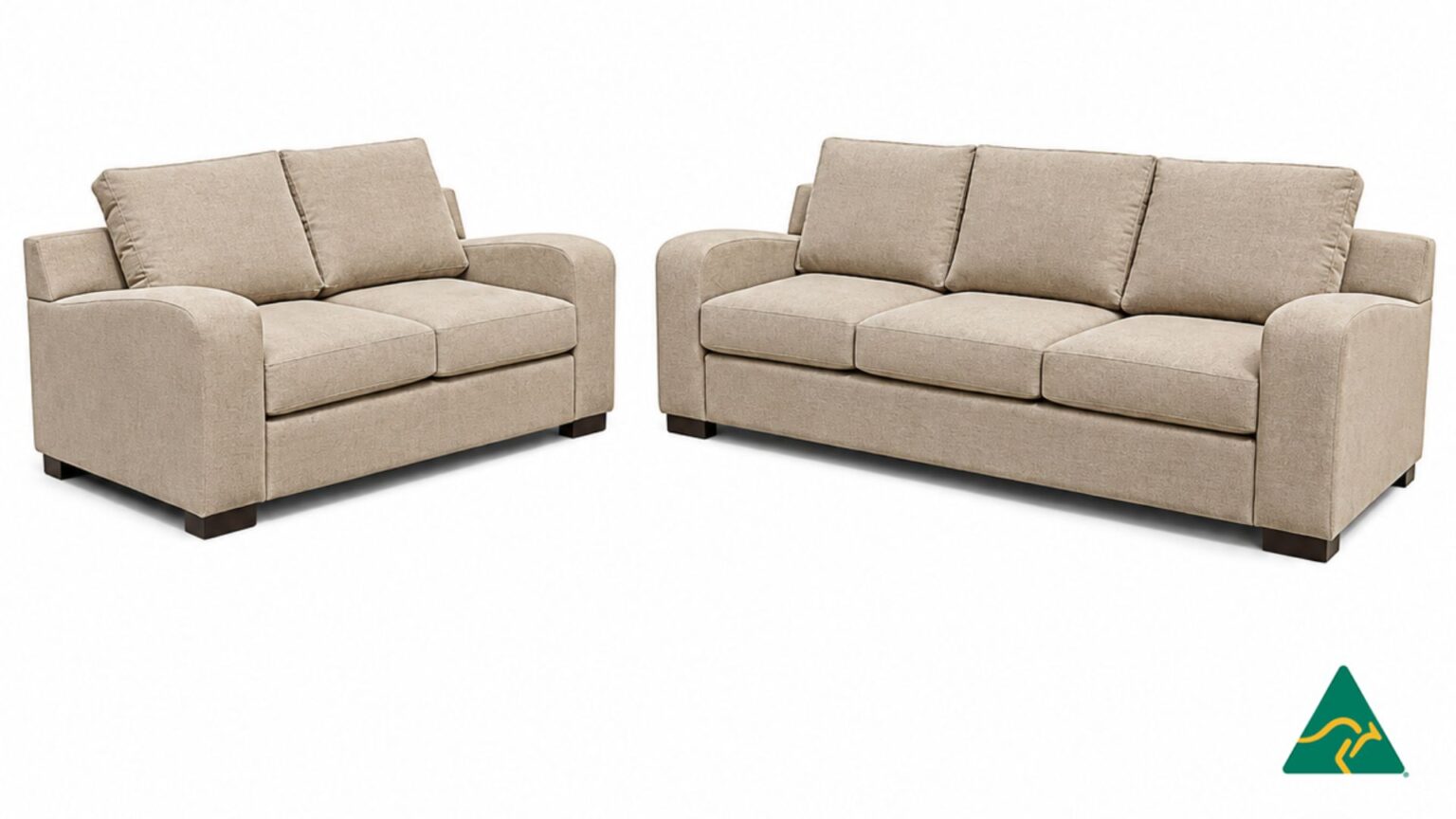 CUSTOM Australian Manufactured DOMINO 3 seater plus 2 seater Sofa Lounge Set, Made to Measure in Sydney Australia.
