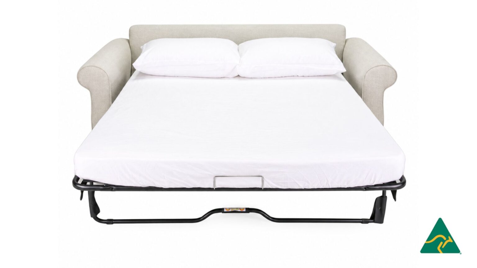 CUSTOM Australian Manufactured SHELL 2.5 Seater Double SofaBed Lounge, Made to Measure in Sydney Australia.