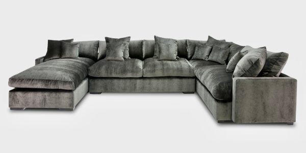 Comfy Extra Deep Corner Modular Chaise Lounge made in Sydney Australia with Custom sizes available