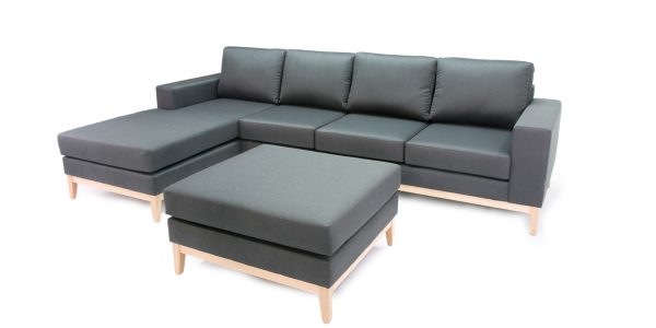 Nile Chaise Sofa Lounge Made in Australia, custom options available
