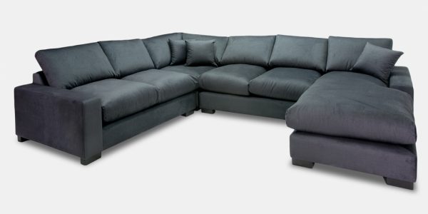 Alexa Corner Modular Chaise Theatre Room U Shape Sofa Lounge