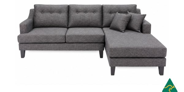 Australian Manufactured LILYFIELD 2 Seater Plus Chaise Sofa Lounge, Made to Measure in Sydney Australia.