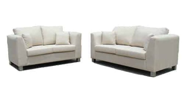 buttoning -sofa lounge suite set - 2.5 seater - australian made